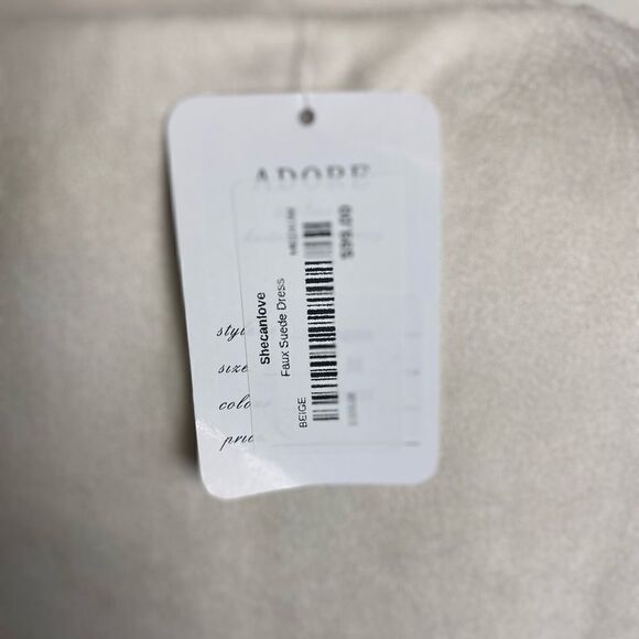 #320 ADORE She Can Love Vegan Suede Mini Dress - Picture 6 of 7